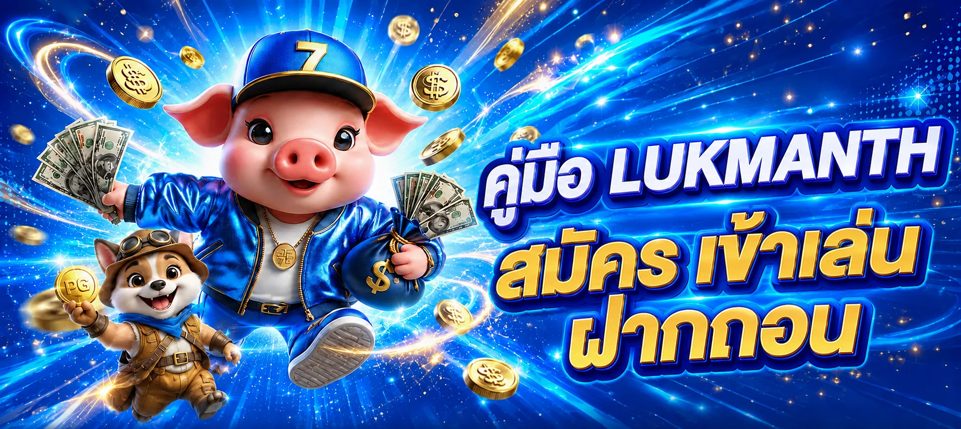 LUKMANTH คู่มือสมัคร เข้าเล่น ฝากถอน และดูแลบัญชี
